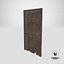 Medieval Door 8K PBR Textures 3D model
