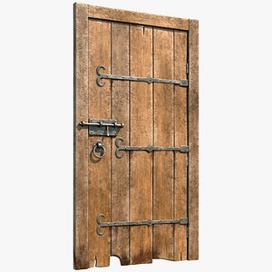 Medieval Door 8K PBR Textures