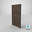 Medieval Door 8K PBR Textures 3D model