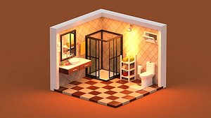 Isometric Bahtroom01