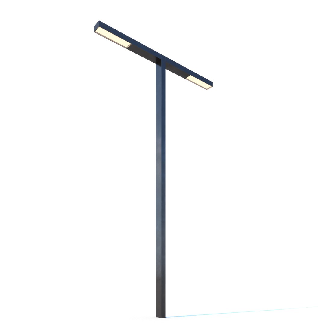 3D modern street lights model - TurboSquid 1299900