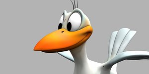 Cartoon bird 3D Model $10 - .max .3ds .obj - Free3D