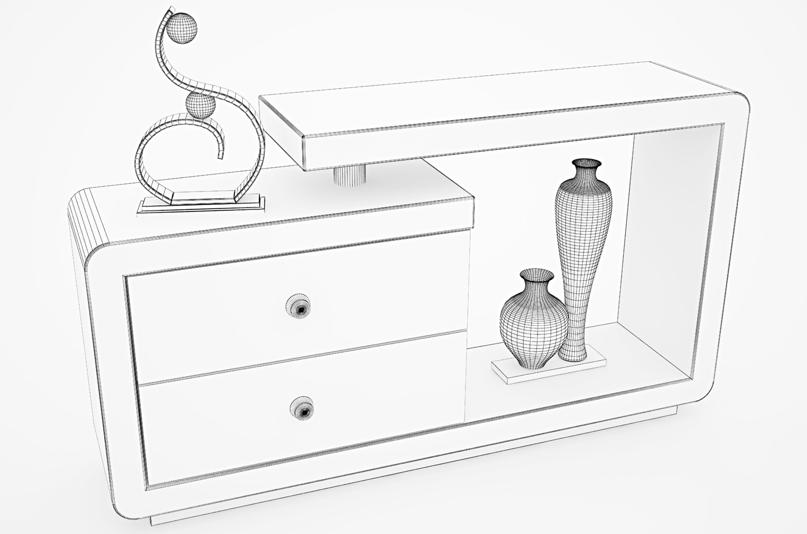 Tabel Tv 3 Piece Dxf