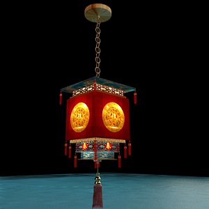 Chinese Palace Lantern model