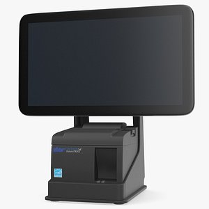 Restaurant Self Service Kiosk Screen Off