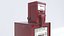 Newspaper Dispenser Red HD