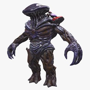 Mushroom Boss 3D model