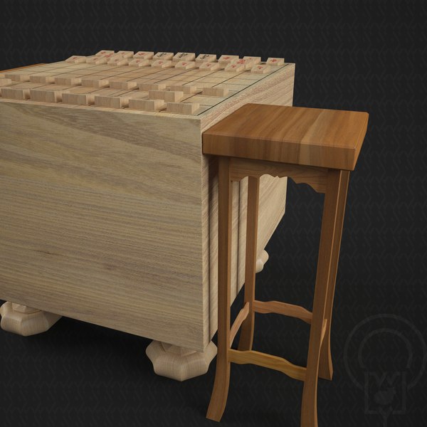 Shogi Xadrez Japonês Modelo 3D - TurboSquid 997611