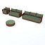 3D Multi-set of Lounge Furniture
