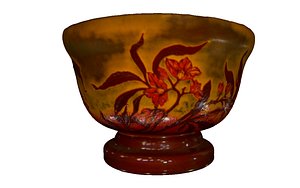 Brown-Yellow Vase