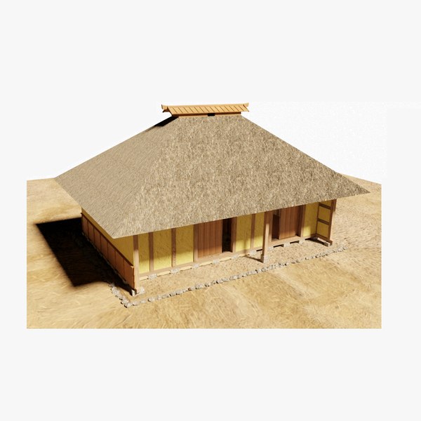 Japanese farmer house in early 20C