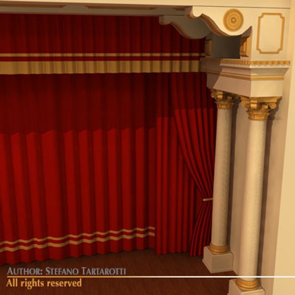 modelo 3d Escenario de teatro - TurboSquid 522376