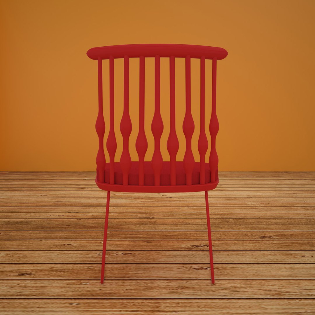 Patricia Chair Design 3d Model Turbosquid 1279393 3078