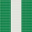 Nigeria Flag Stand Pole Animated