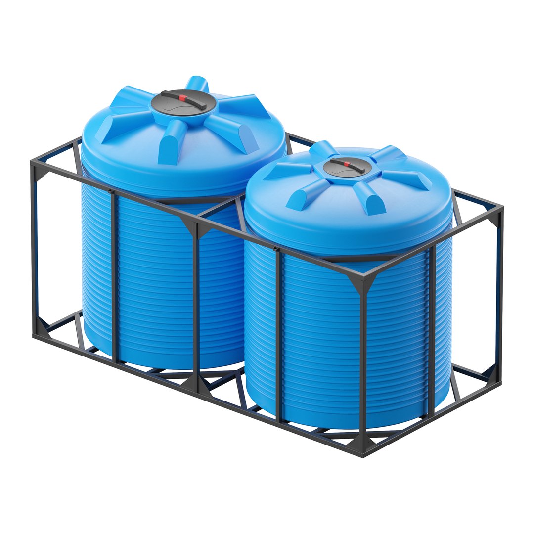 3D Boxes Water Barrels - TurboSquid 1434202