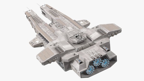 modelo 3d Nave espacial civil - TurboSquid 2220591