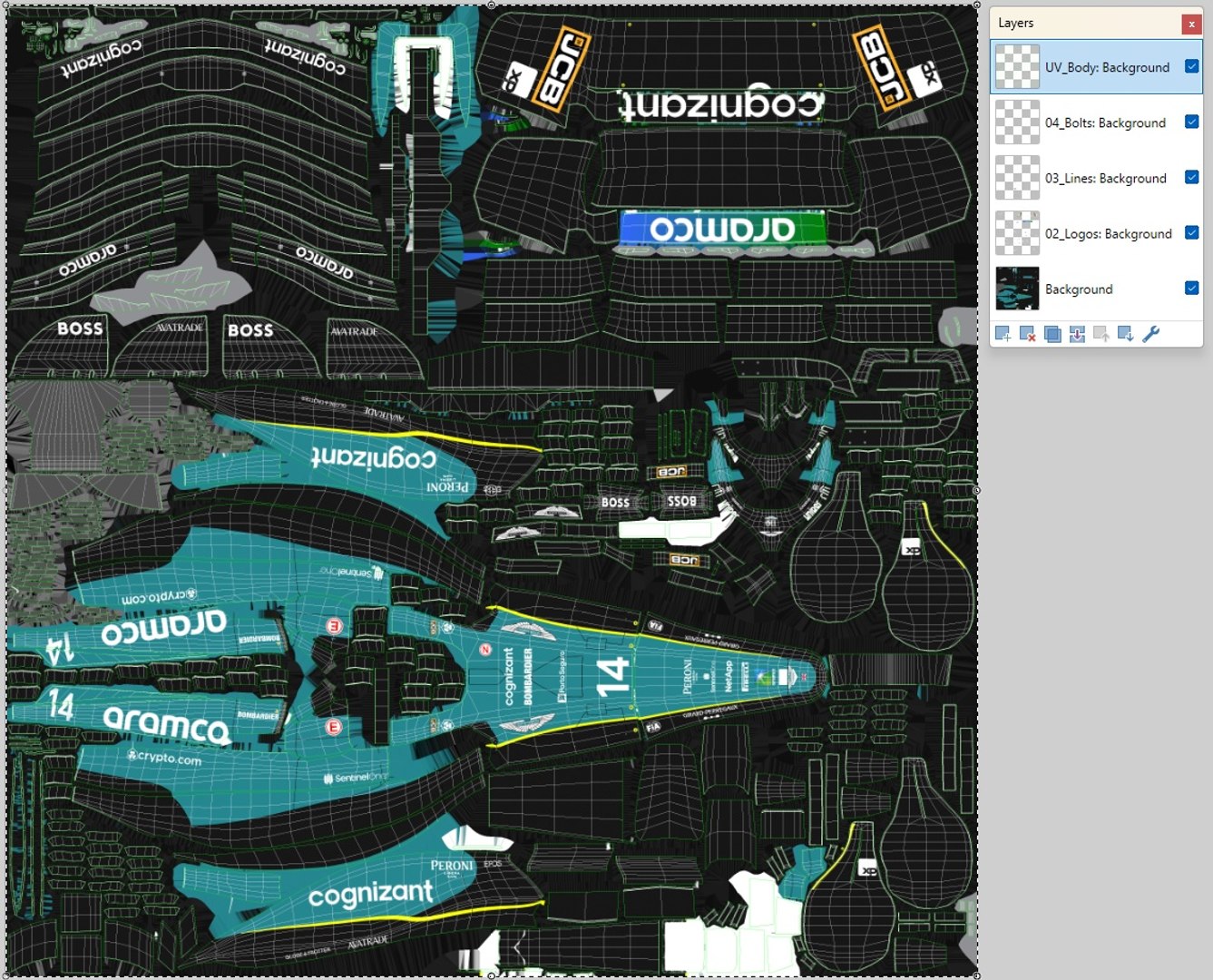Aston Martin AMR23 F1 Team Season 2023 3D model https://p.turbosquid.com/ts-thumb/KD/02iohL/HE/layers/jpg/1678887732/1920x1080/fit_q87/d42dd66af4215574d949d800fe87f20aa0c3ccd8/layers.jpg