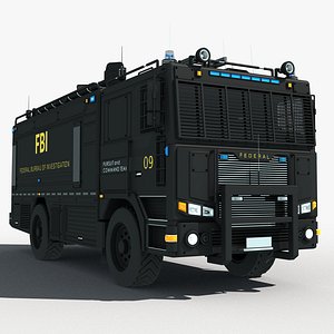 Pursuit and Command Team FBI Truck