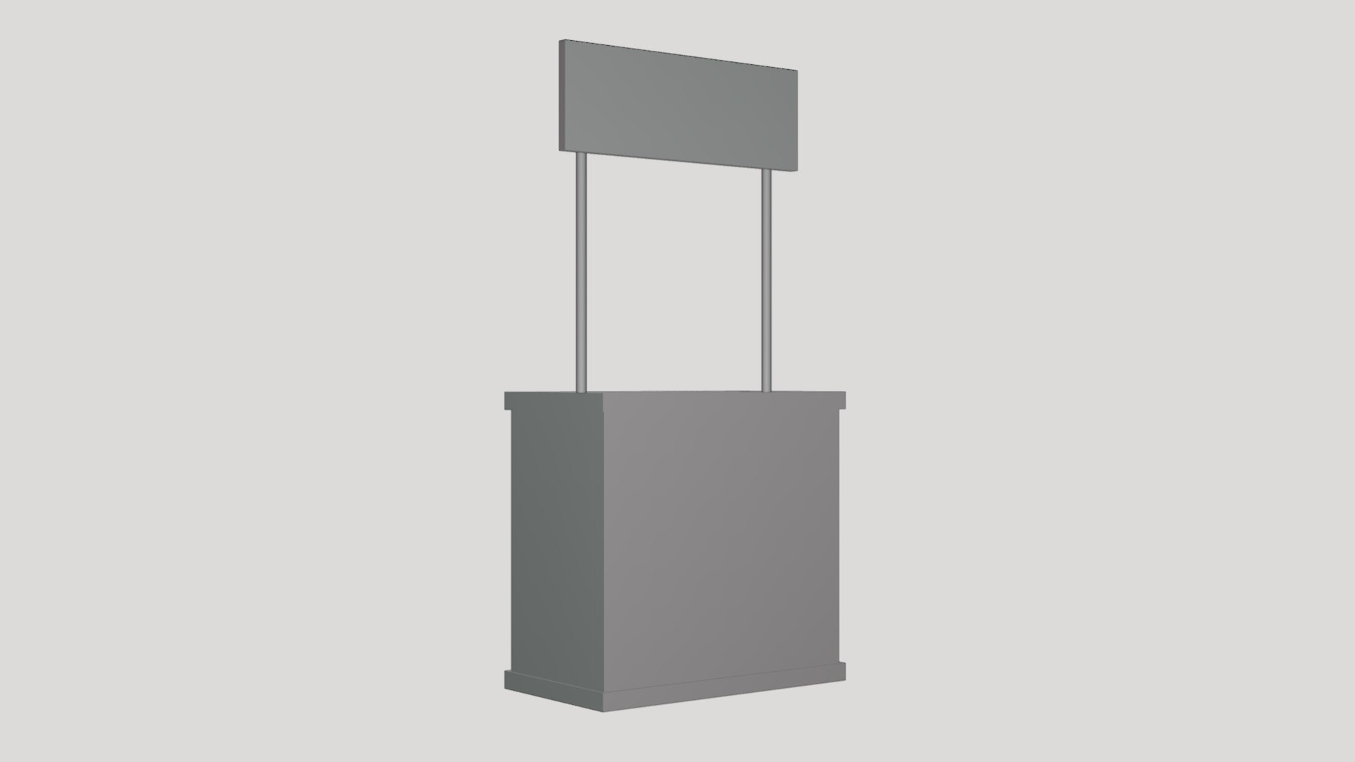 3D Trade Show Stand - Geometry Only No Textures No Materials https://p.turbosquid.com/ts-thumb/KD/6Ynh75/iJ/productshots4/jpg/1770962003/1920x1080/fit_q87/223ea7bc2b37c7f8979482517a6d4255fa97401d/productshots4.jpg