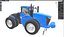 Tractor agrícola de ruedas