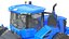 Tractor agrícola de ruedas