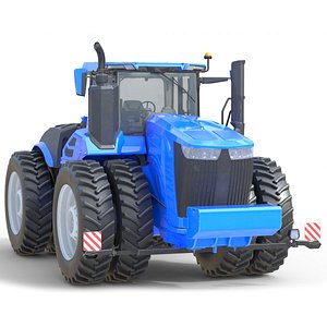 Agricultural Tractor Wheeled 3D