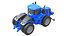 Tractor agrícola de ruedas