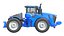 Tractor agrícola de ruedas