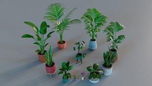 3D Plant Set Vol 02 - MAYA model