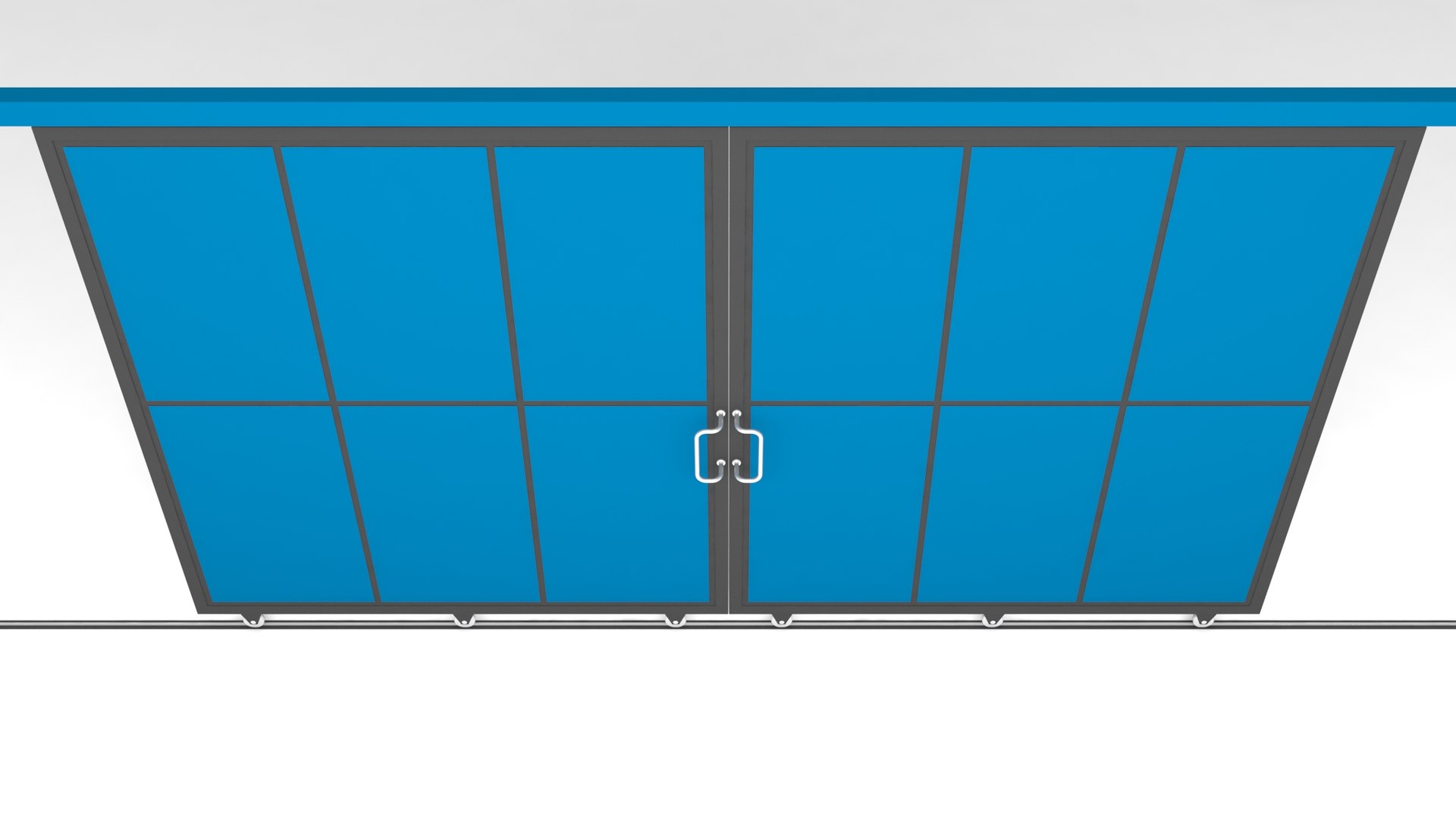 Factory sliding door warehouses 3D model - TurboSquid 1580761