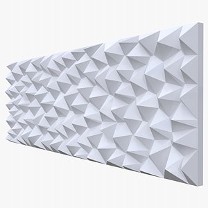 Voronoi 3d Pattern Low Poly Wall Art