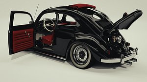 3d beetle 1952 custom model