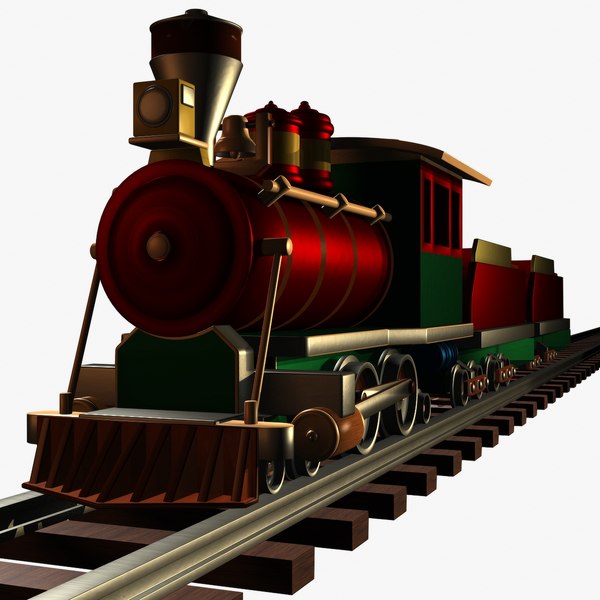Printable 3d Christmas Train