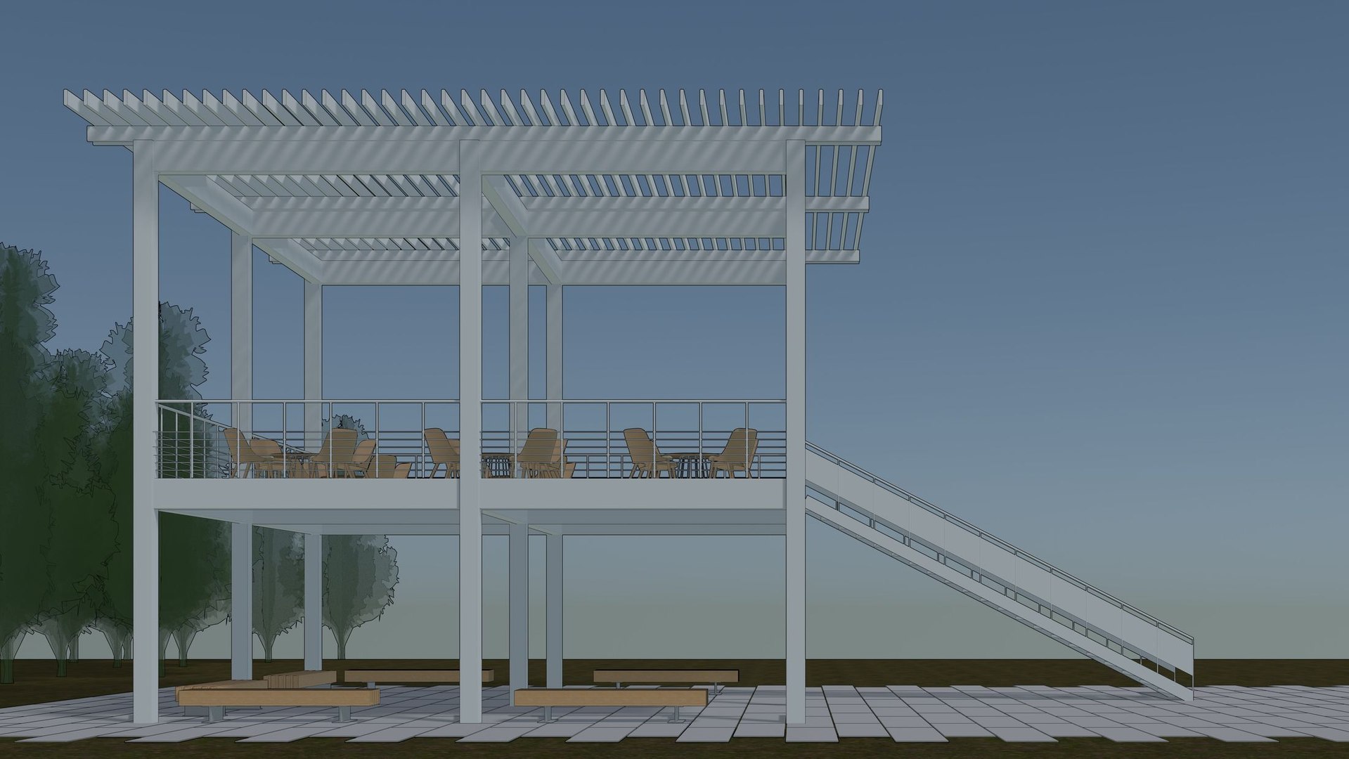 3D model White terrace https://p.turbosquid.com/ts-thumb/KD/IAh62r/Ex/2023t001303/jpg/1696753659/1920x1080/fit_q87/a2cf481663647a49d6517591b646b4f60b01059b/2023t001303.jpg