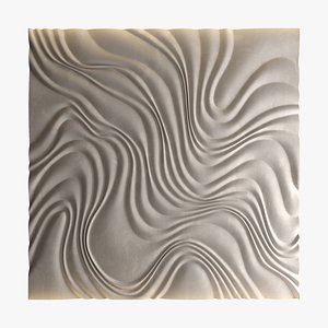 3D wave wall 38