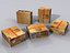 colección de cajas