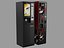low poly coffee vending machine