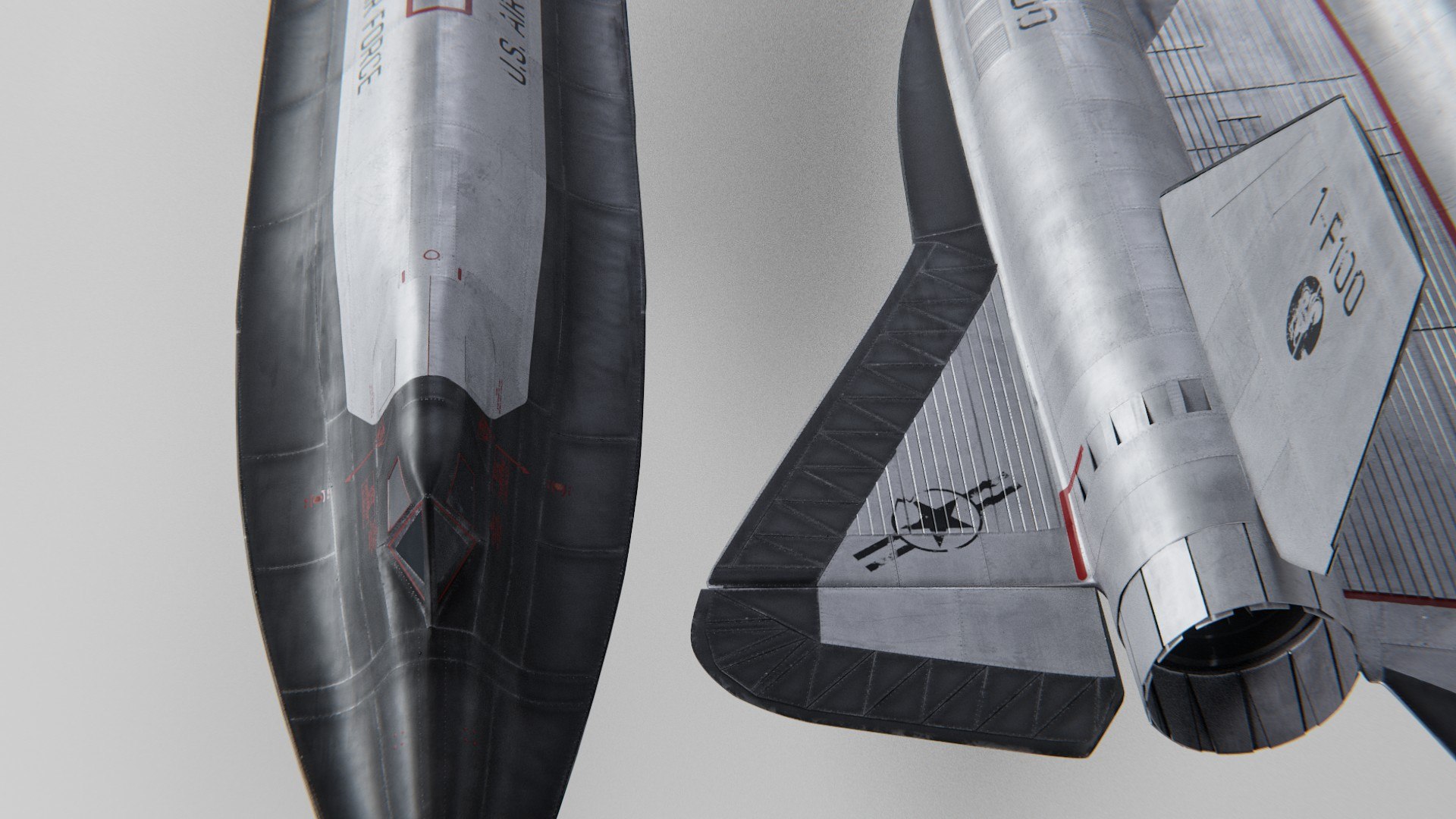3D Lockheed SR 71 Blackbird Exterior Model - TurboSquid 2109587