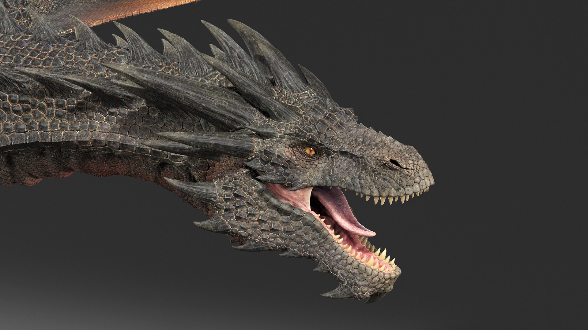 Дракон 3д модель. Скульптура дракон игра престолов. Дракон черный 3d. Dragon realistic 3d.