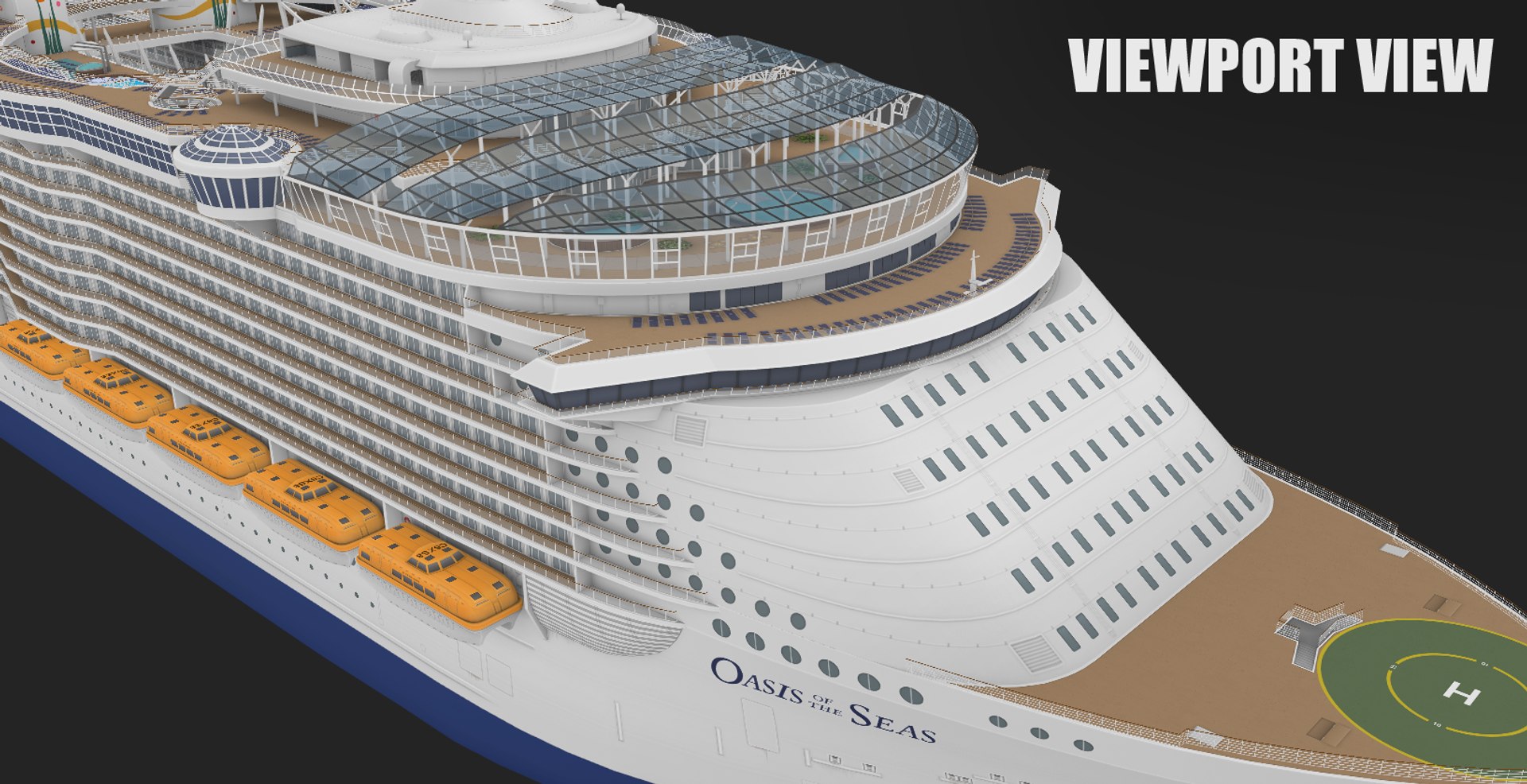 Oasis Seas 3D Model - TurboSquid 1279156