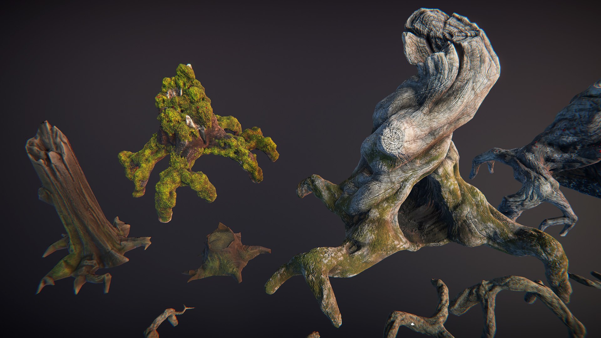 Roots Snags 3D Model - TurboSquid 1291904
