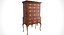 Queen Anne Flattop Highboy