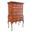 Queen Anne Flattop Highboy