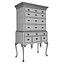 Queen Anne Flattop Highboy