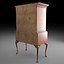 Queen Anne Flattop Highboy