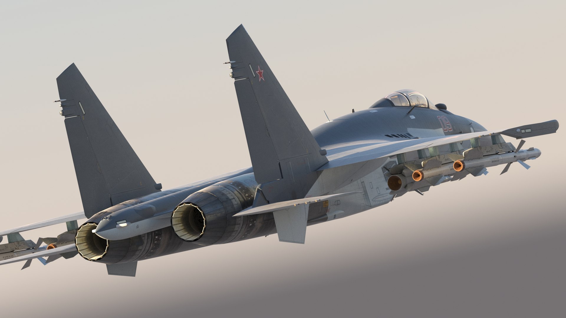 Su-35 Russian air-defense  fighter Flanker-E 3D https://p.turbosquid.com/ts-thumb/KD/a75FSM/6v/su35_08/jpg/1646362855/1920x1080/fit_q87/6ca25433b2f1d69a355e1a30cb5bccd26e272d84/su35_08.jpg