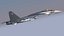 Su-35 chasseur de défense aérienne russe Flanker-E