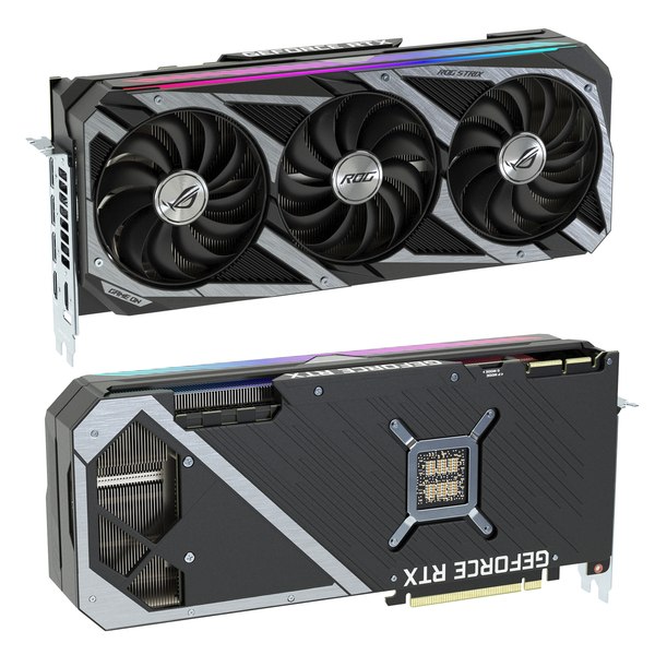 ASUS ROG STRIX RTX 3090 3D - TurboSquid 1881662