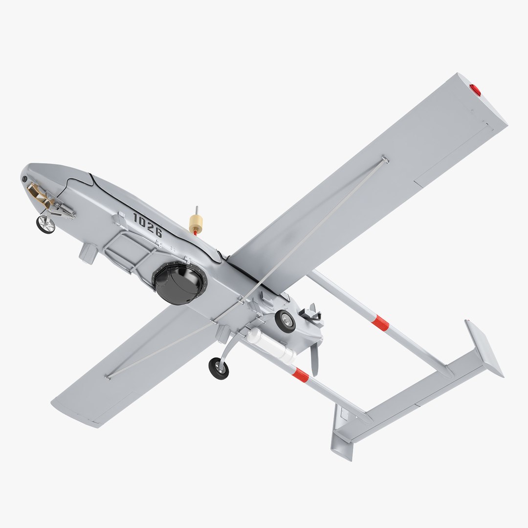 Rq-2 Pioneer 3D Model TurboSquid 1311284