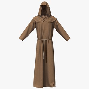 hoodie brown 3d model